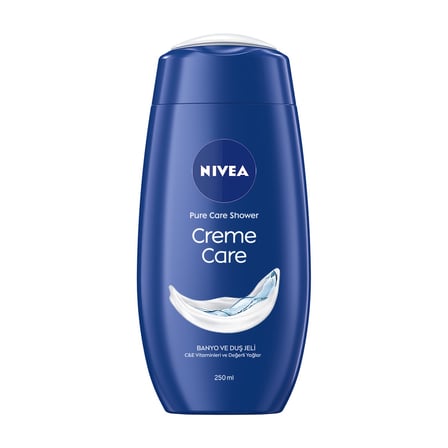 NIVEA Creme Care Banyo ve Duş Jeli 250 Ml - 7 Adet