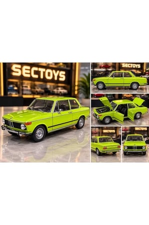 1:24 BMW 2002 Ti Diecast Model Araba Açılan Kapılar Bmw Klasik Nostalji Model Araba
