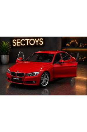 1:24 Ölçek BMW 335i Diecast Model Araba BMW F30 Model Araba Açılan Kapılar