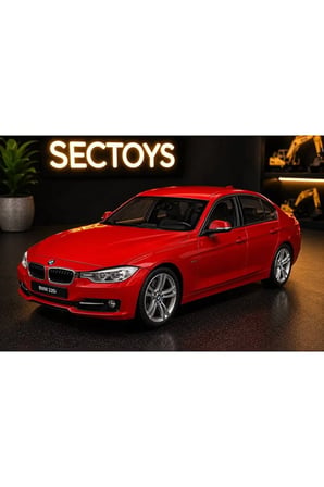 1:24 Ölçek BMW 335i Diecast Model Araba BMW F30 Model Araba Açılan Kapılar