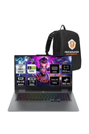 LOQ 17IRX10 i7 13650HX 80GB 2TB SSD RTX5050/8GB 115W 17.3" FHD 165Hz FDOS Gaming Laptop