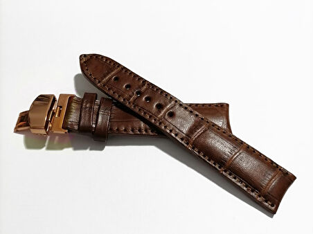 Fado &Hertür Saate &Uygun  Kelebek  Toka 20 mm  kahve    Kordon(172)   rose toka