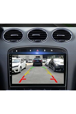 Peugeout 308/408 2007-2013 Model Uyumlu 4-32 Gb 9 Inç Multimedia Sistemi ( Görsel Temsilidir )