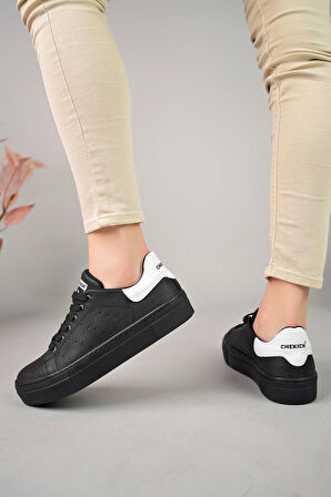 CH983 CST Tennis Erkek Ayakkabı SIYAH/BEYAZ