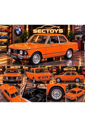 1:24 Ölçek BMW 2002 Tİ Diecast Model Araba