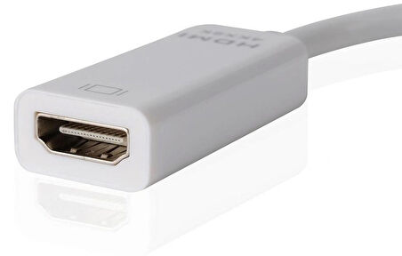 4K Destekli Mini DisplayPort To Hdmi Çevirici Dönüştürücü Adaptör