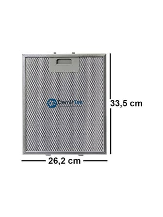 4110.9.733.03 Davlumbaz Alüminyum Yağ Filtresi Yıkanabilir Uzun Ömürlü Birebir Uyum 262X335