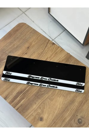 Kişiye Özel Tasarım Full Pleksi Plakalık Takmatik