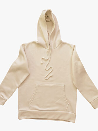 Kapüşonlu 3 İplik Sweatshirt