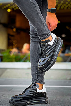 CH299 GRT Sollıevo Erkek Ayakkabı SIYAH/BEYAZ