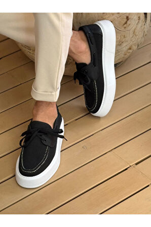 CH2602 - Triko Erkek Ayakkabı SIYAH