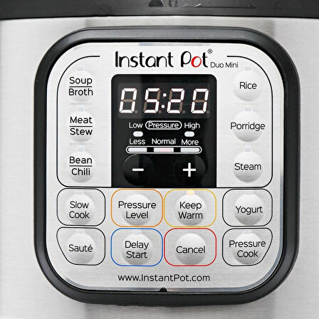Instant Pot Duo 7'si 1 Arada Akıllı Pişirici, 5.7 L, Düdüklü Tencere, Yumuşak Pişirici, Pilav Pişirici, Sote Tavası, Yoğurt Hazırlayıcı, Buharlı Pişirici ve Yemek Isıtıcısı