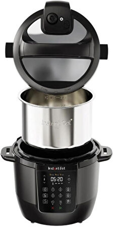 Instant Pot Buharlı Pişirici , 5,7 Lt  7in1 , Düdüklü Tencere , Pirinç,Tava,Yoğurt ve Yavaş Pişirici