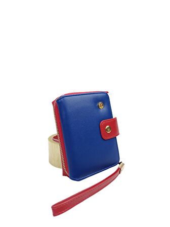 SİA ÇANTA Ollbag Rengarenk Kadın Cüzdan Cift Çıtlı Dış Ana Bölme  Metal Fermuarlı Orta Bölüm Bileklikle Taşıma İmkanı Kaliteli Malzeme Mükemmel İşçilikli kadın Cüzdan