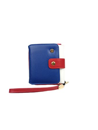 SİA ÇANTA Ollbag Rengarenk Kadın Cüzdan Cift Çıtlı Dış Ana Bölme  Metal Fermuarlı Orta Bölüm Bileklikle Taşıma İmkanı Kaliteli Malzeme Mükemmel İşçilikli kadın Cüzdan