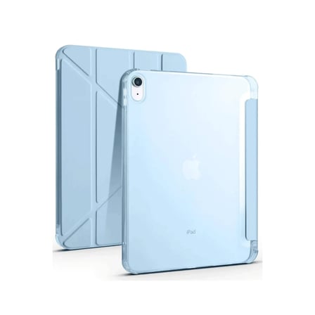 Apple İpad 2025 10.9 10.Nesil (A16) Kılıf Kalemlikli Mars Tablet Kılıfı - Mavi