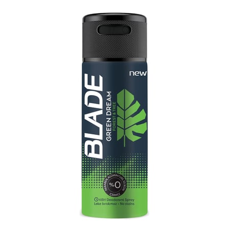 Blade Green Dream Deodorant 150 Ml - 3 Adet