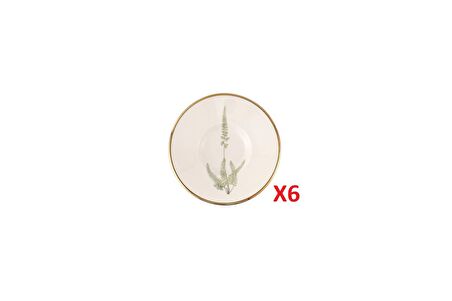 Porland Botanical Çay Tabağı 11cm 6'lı 04ALM008007