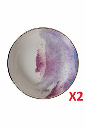 Porland Cosmos Desen Kase 17cm 2'li 04ALM003447