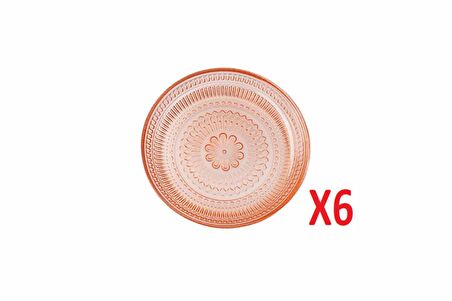 Porland Lina Turuncu Tabak 17 cm 6'lı 04FIA002589