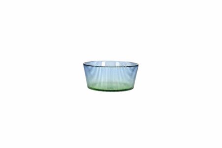 Porland Tirius Mavi-Yeşil Kase 13 cm 4'lü 04FIA002615