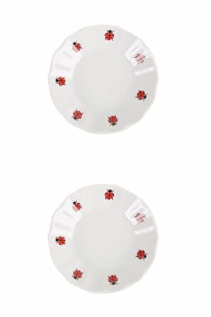 Porland Uğur Böceği Çay Tabağı 11cm 2 li 04POR005251