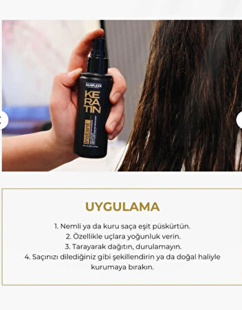 Samplexx Keratin Instant Durulanmayan Maske 125 ml