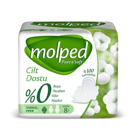 Pure&Soft Normal Ped 8 Adet