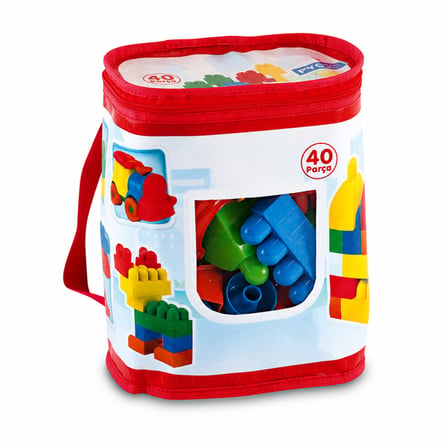 01021  Akıllı Çocuk Blokları 40 Parça