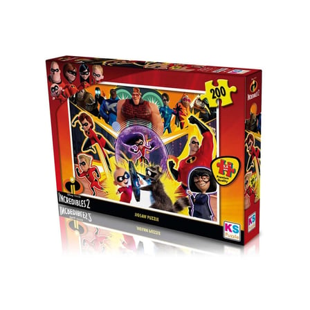 NessiWorld Incredibles 2 Puzzle 200 Parça