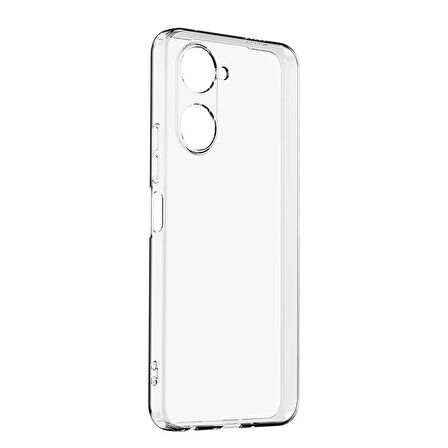 Vivo Y18 Uyumlu Kılıf Şeffaf Süper Silikon Kapak