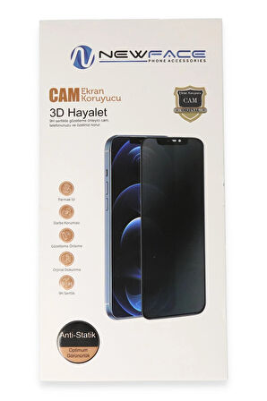 Samsung Galaxy A36/A56 Uyumlu 3D Antistatik Hayalet Privacy Cam Ekran Koruyucu