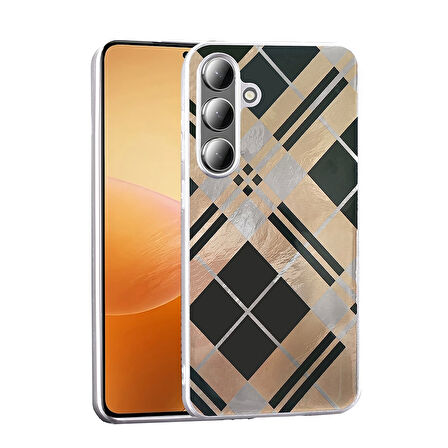 Samsung Galaxy S25 Uyumlu Kılıf Desenli Stil Mep Kapak