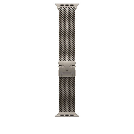 Apple Watch 7 45mm Watch 44mm Uyumlu Metal Hasır Kordon KRD-121