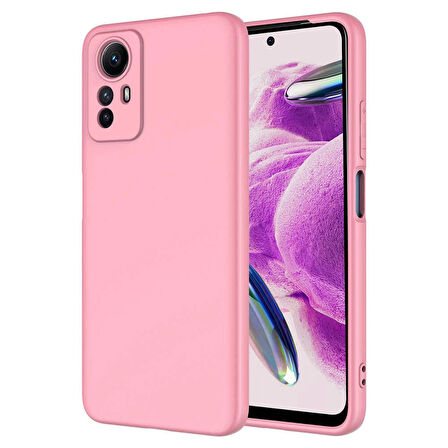 Xiaomi Redmi Note 12S Uyumlu Kılıf İç Yüzeyi Kadife Lansman Kapak