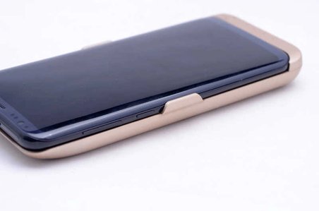 Samsung Galaxy S8 Standlı Şarjlı Bataryalı Kılıf Power Case