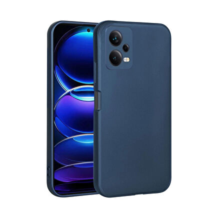 Xiaomi Redmi Note 12 5G Uyumlu Kılıf Pürüzsüz Premier Silikon Kapak