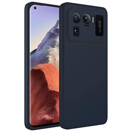 Xiaomi Mi 11 Ultra Uyumlu Kılıf İç Yüzeyi Kadife Lansman Kapak