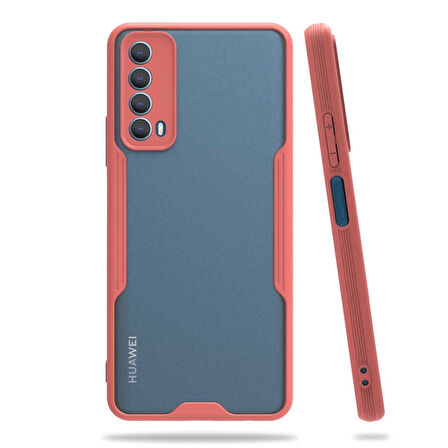 Huawei P Smart 2021 Uyumlu Kılıf Parfe Kapak