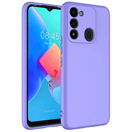 Tecno Spark 8C Uyumlu Kılıf İç Yüzeyi Kadife Lansman Kapak