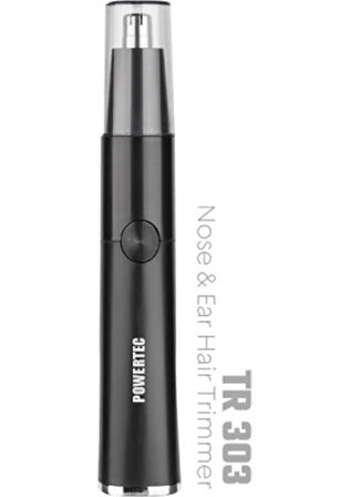 Powertec Burun ve Kulak Kılı Temizleme Makinesi-TR-303 - Siyah
