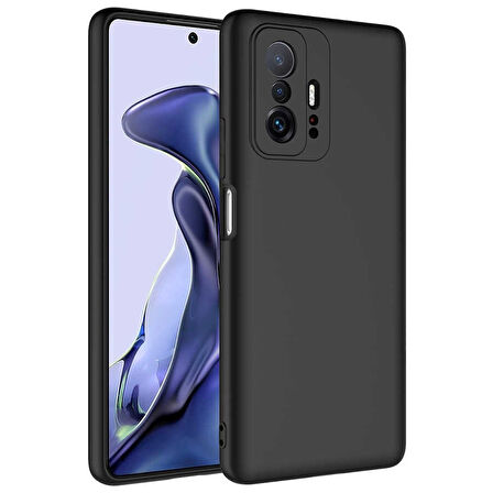 Xiaomi Mi 11T Pro 5G Uyumlu Kılıf İç Yüzeyi Kadife Lansman Kapak