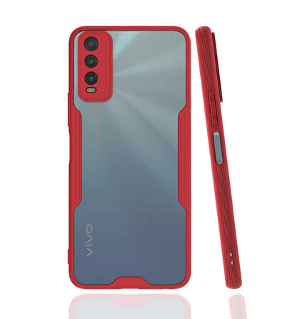 Vivo Y20 Uyumlu Kılıf Parfe Kapak