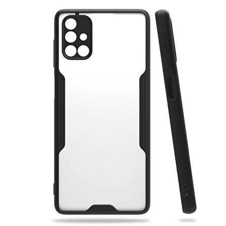 Samsung M51 Uyumlu Kılıf Parfe Kapak