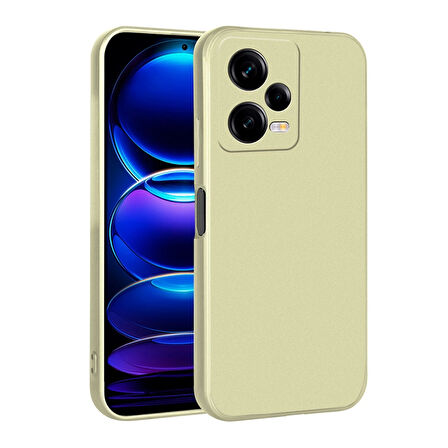 Xiaomi Redmi Note 12 Pro 5G Uyumlu Kılıf Pürüzsüz Premier Silikon Kapak