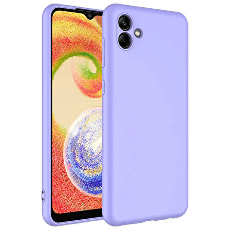 Samsung Galaxy A04 Uyumlu Kılıf İç Yüzeyi Kadife Lansman Kapak