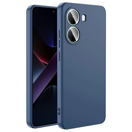 Xiaomi Poco X7 Pro Uyumlu Kılıf İç Yüzeyi Kadife Lansman Kapak