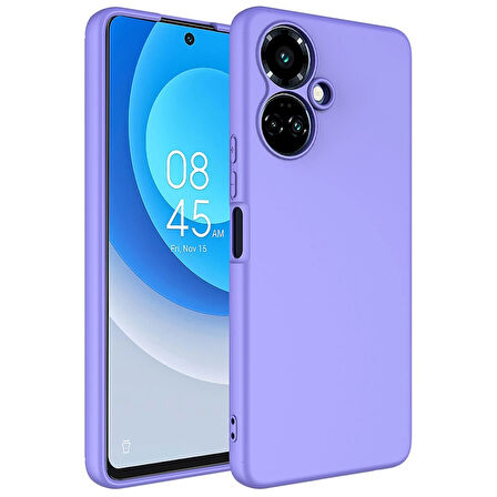 Tecno Camon 19 Pro Uyumlu Kılıf İç Yüzeyi Kadife Lansman Kapak