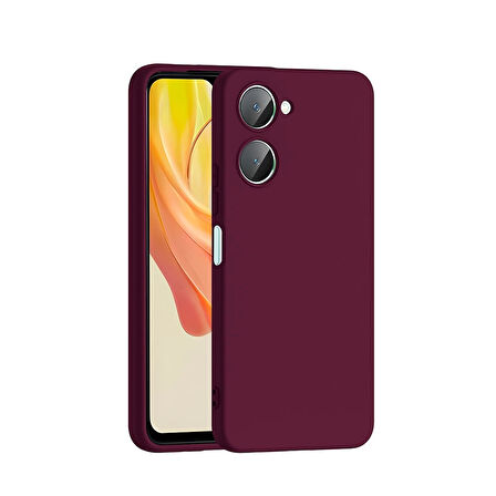 Vivo Y18 Uyumlu Kılıf İç Yüzeyi Kadife Lansman Kapak