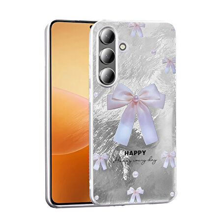 Samsung Galaxy S25 Uyumlu Kılıf Desenli Stil Mep Kapak